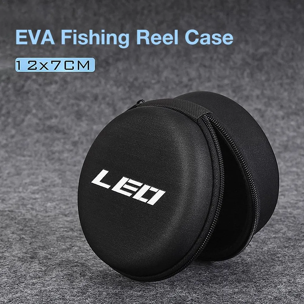 12cm Portable Fishing Reel Bag EVA Waterproof Drum/Spinning/Raft Reel Fishing Pouch Protective Bag Cover Fishing Accessories