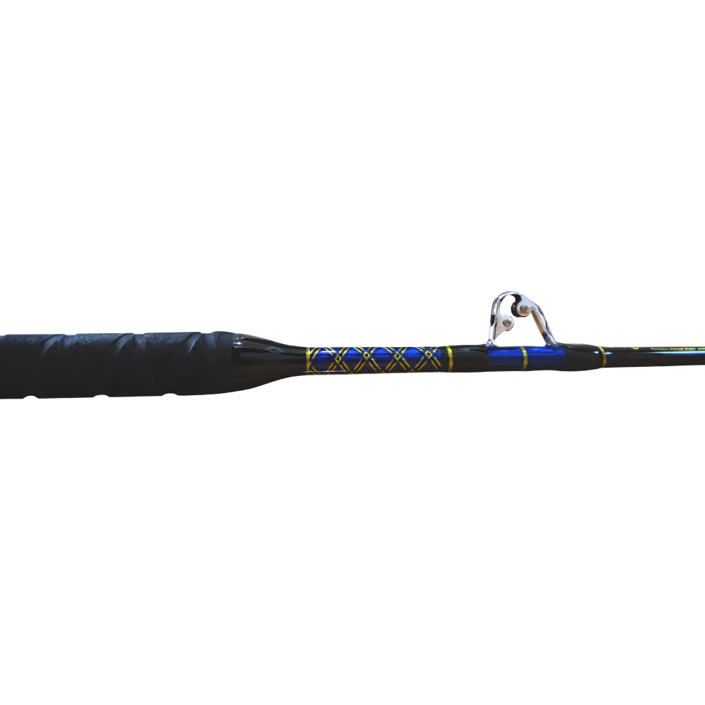 130lb Bent Butt Big Game Trolling Roller Rod & 80W Conventional Reel