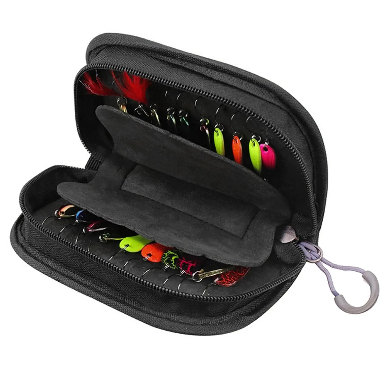 16pcs/20pcs Fishing Spoons Lures Metal Baits Set for Casting Spinner Fishing Bait with Storage Bag Case Outdoor Fishing