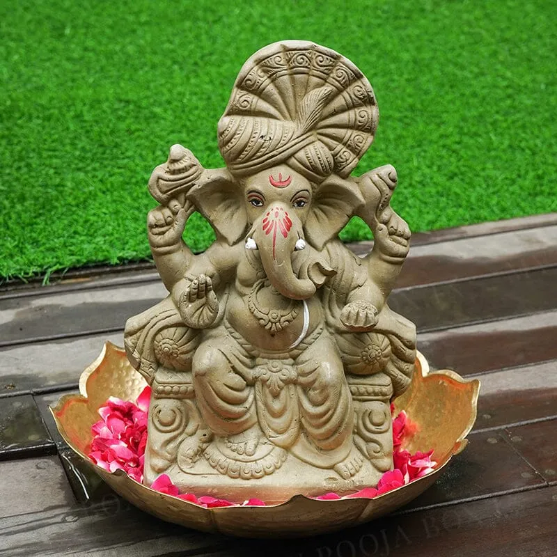 1FEET Devadeva Eco-Friendly Ganpati | Plant-A-Ganesha