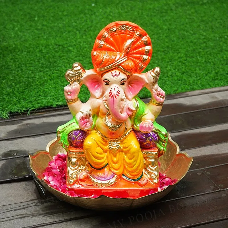 1FEET Devadeva Eco-Friendly Ganpati | Plant-A-Ganesha