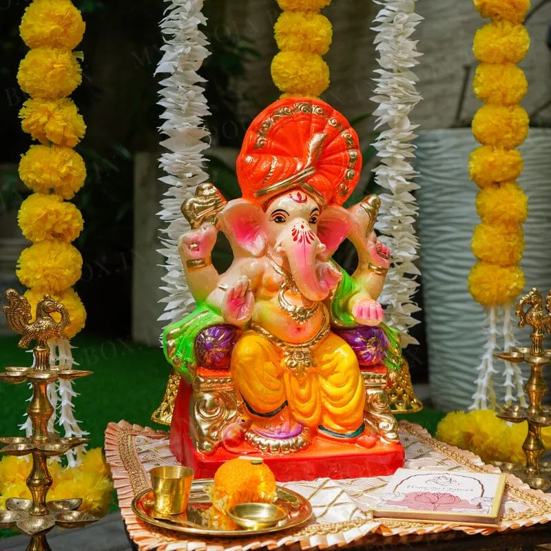 1FEET Devadeva Eco-Friendly Ganpati | Plant-A-Ganesha