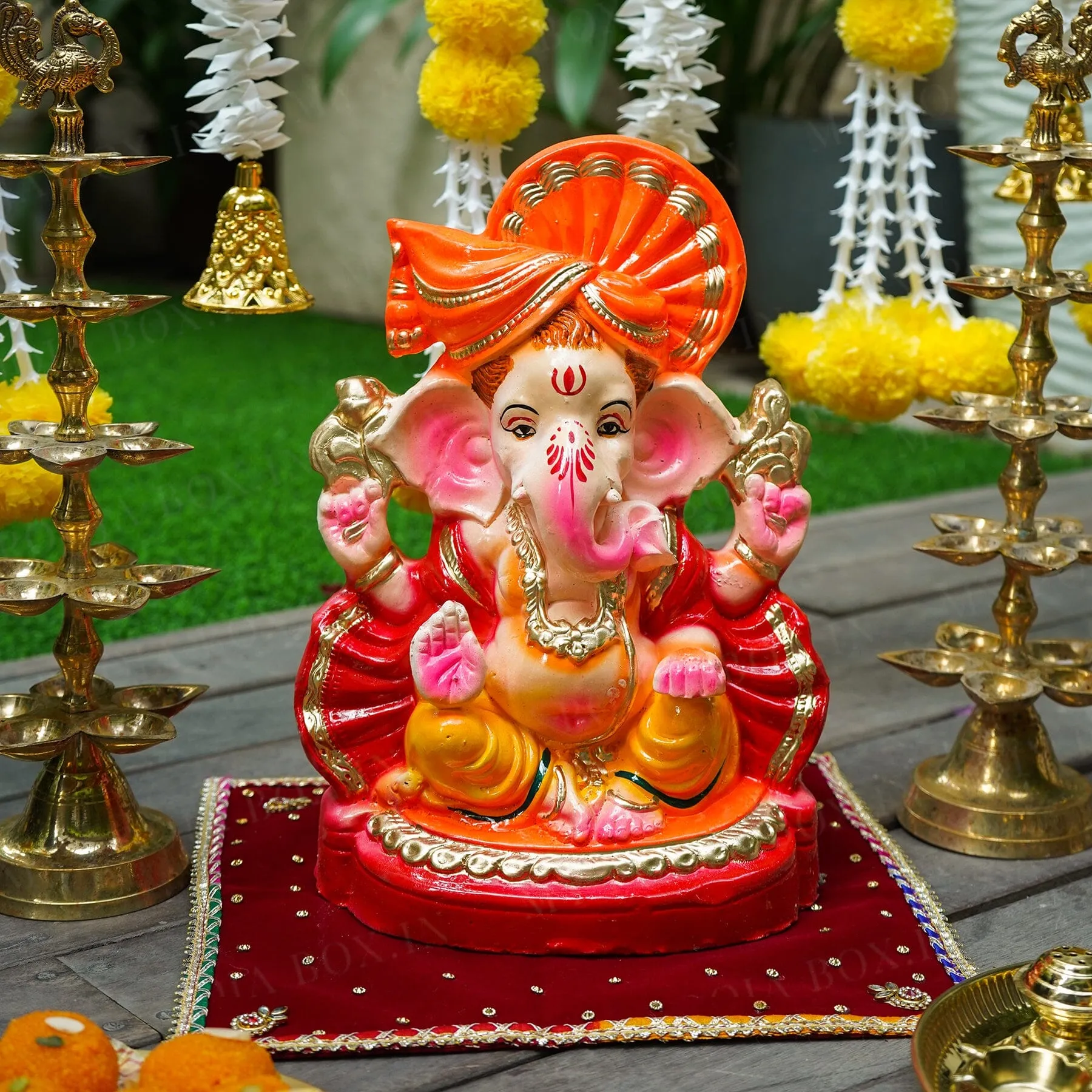 1FEET Muktidaya Eco-Friendly Ganpati | Plant-A-Ganesha