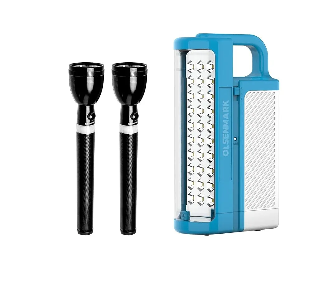 2-in-1 Flashlight & LED Lantern