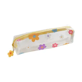 20 * 6cm Cute Simple Transparent PVC Printing Pencil Case Pencil Bag Pencil Case for Student Girl