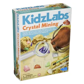 4M - KidzLabs Crystal Mining Kit