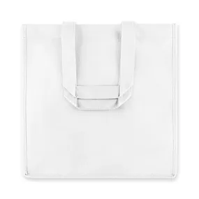 6 Bottle White Non Woven Tote by True