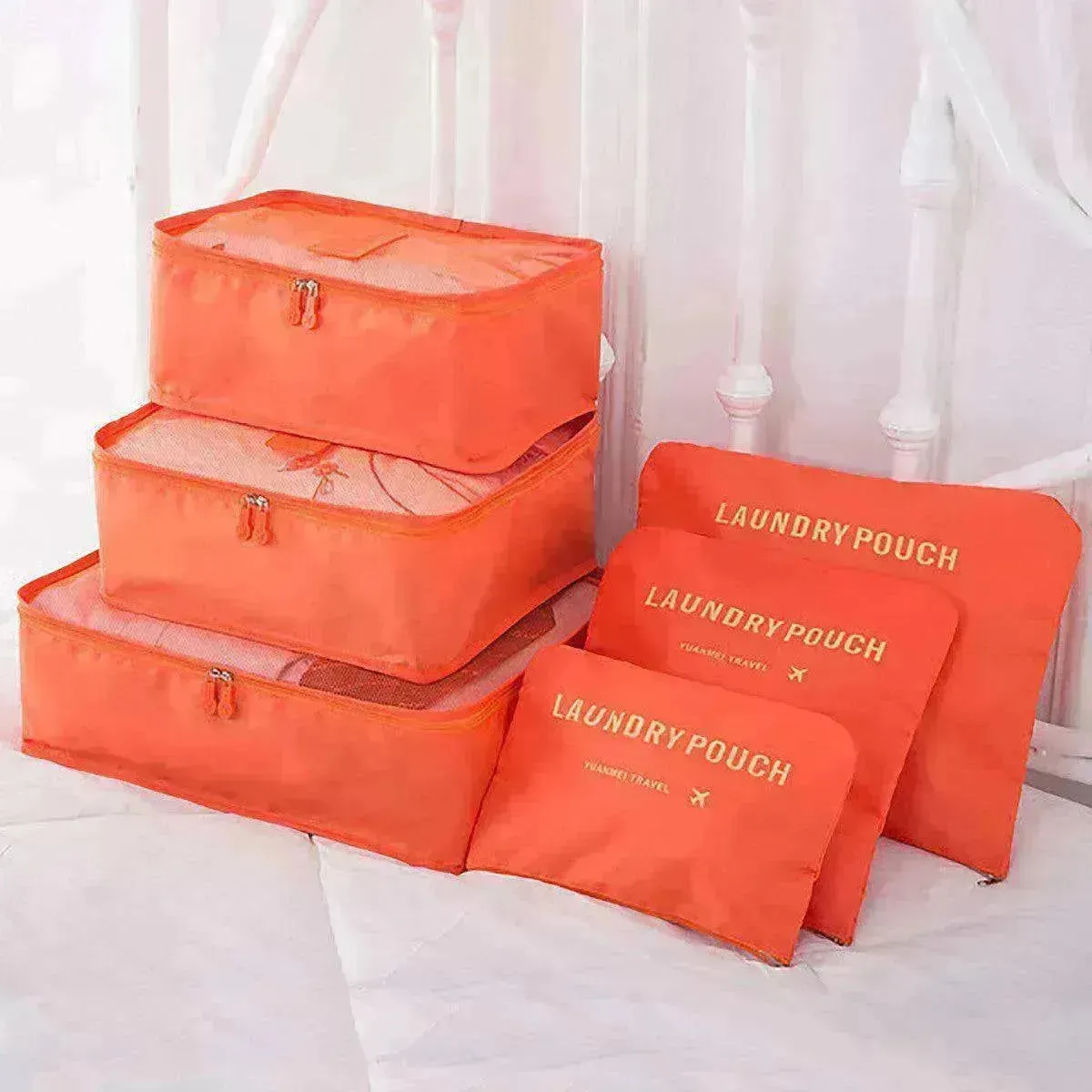 6 Pcs Travel Storage Bag Set For Clothes