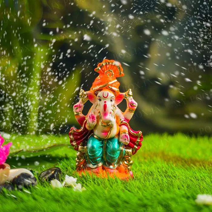 8INCH Gajakarna Eco-Friendly Ganpati | Plant-A-Ganesha