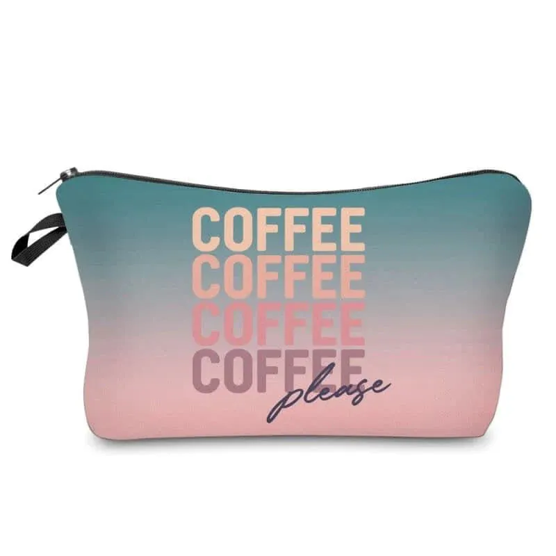 Accessory Pouch - Coffee Please