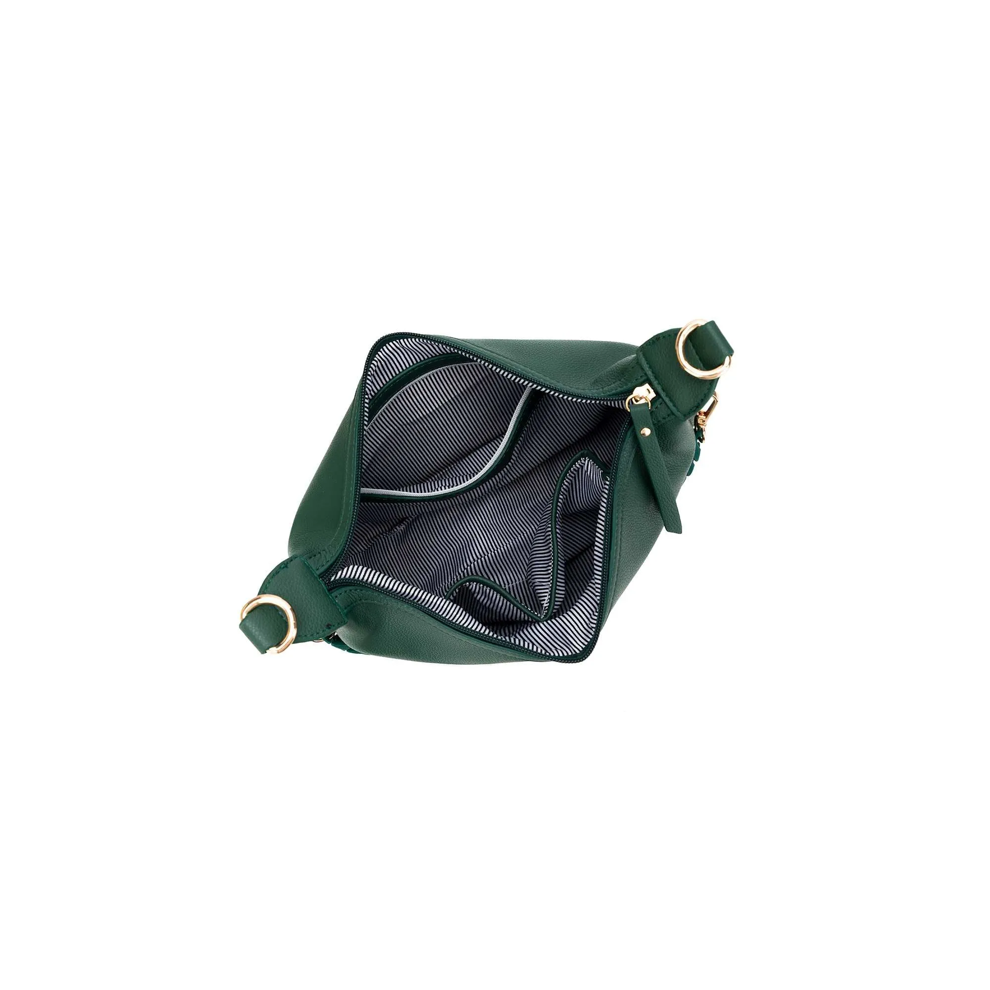 Adele Forest Green Crossbody