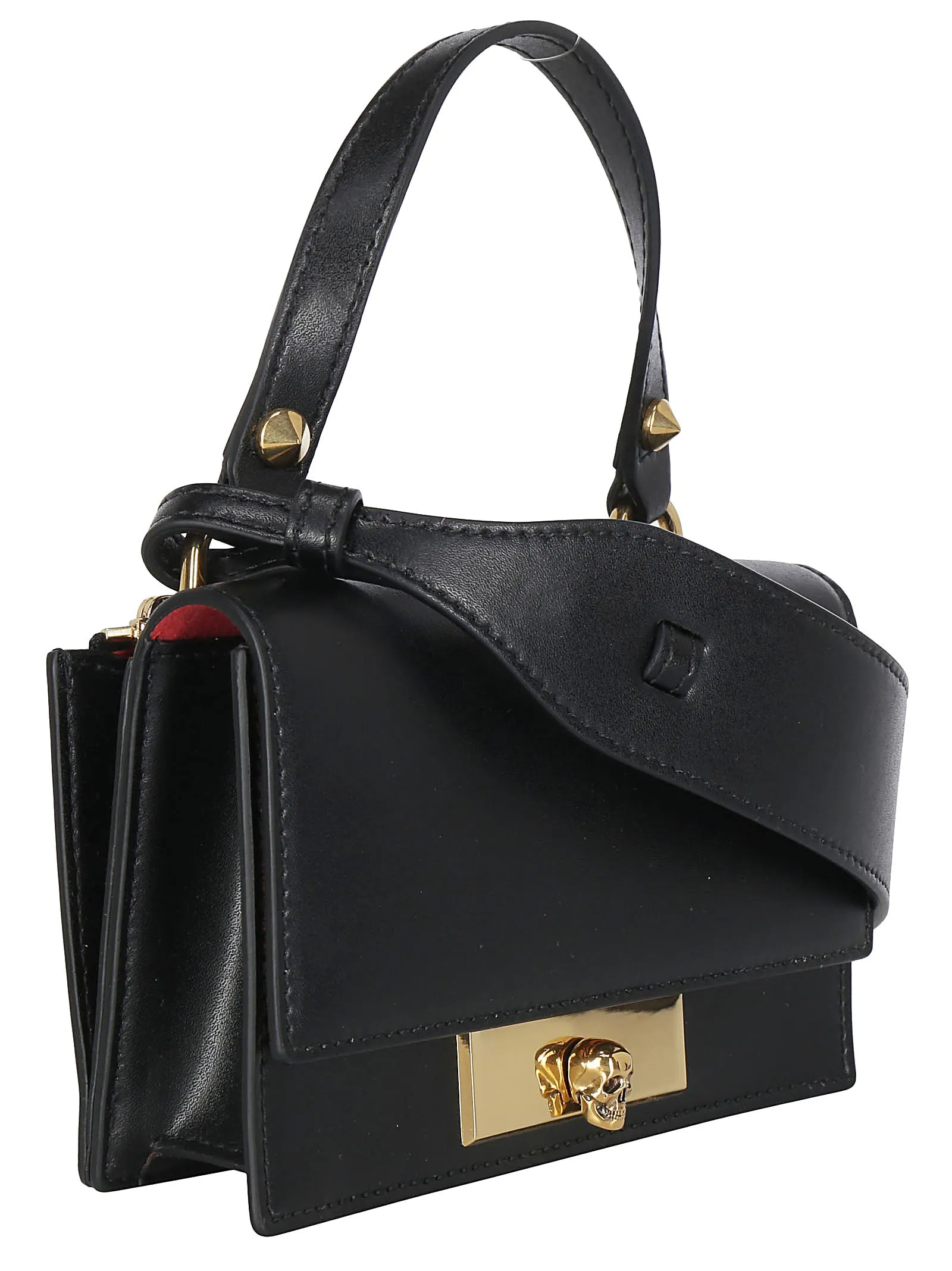 Alexander McQueen Skull Top Handle Crossbody Bag