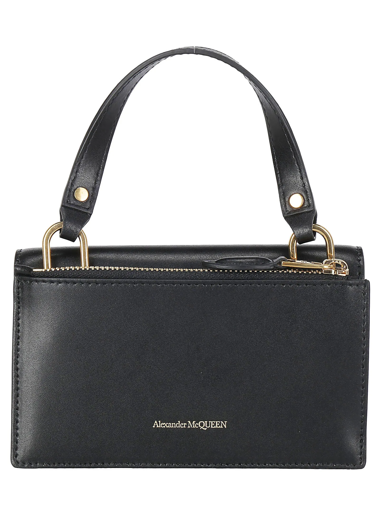 Alexander McQueen Skull Top Handle Crossbody Bag