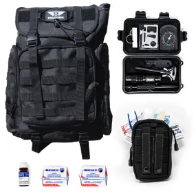 Alpha 1.0 Bug Out Bag / Emergency Survival Go Bag (72 Hours) Stealth Angel Survival