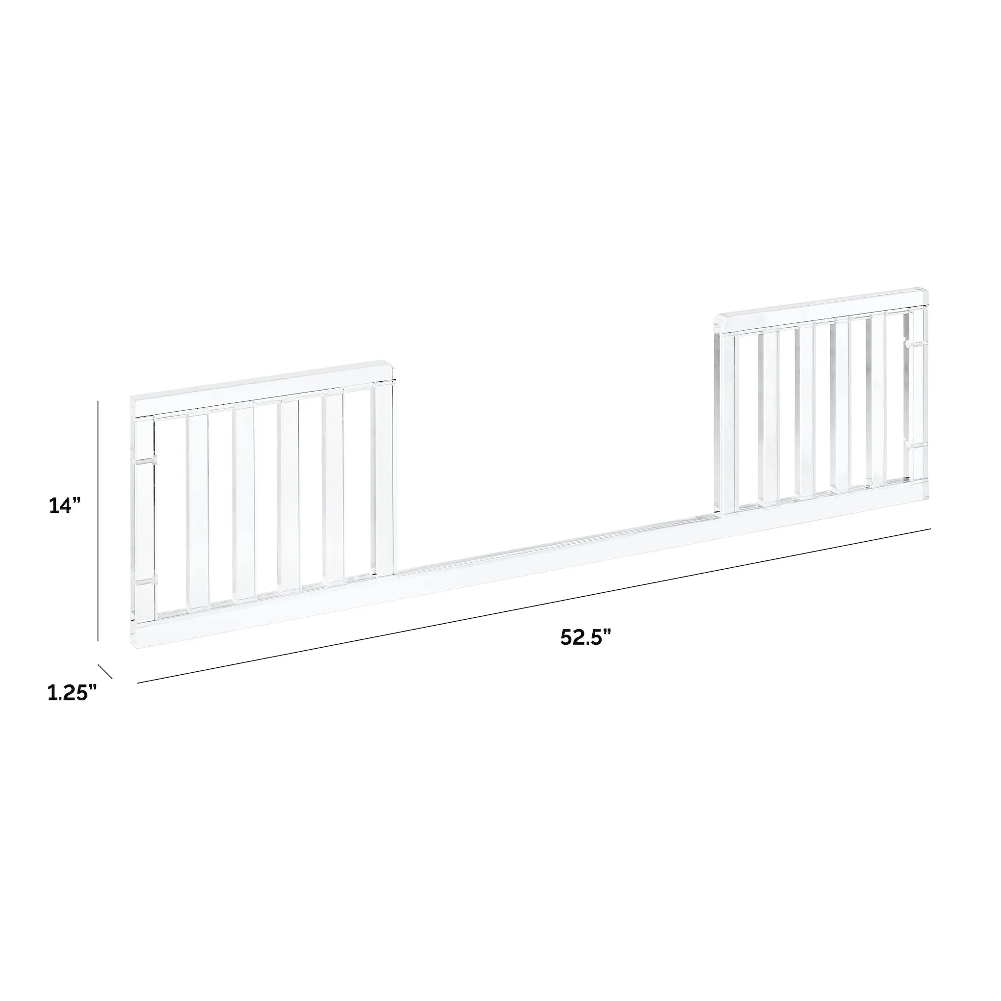 Altair Acrylic Toddler Bed Conversion Kit