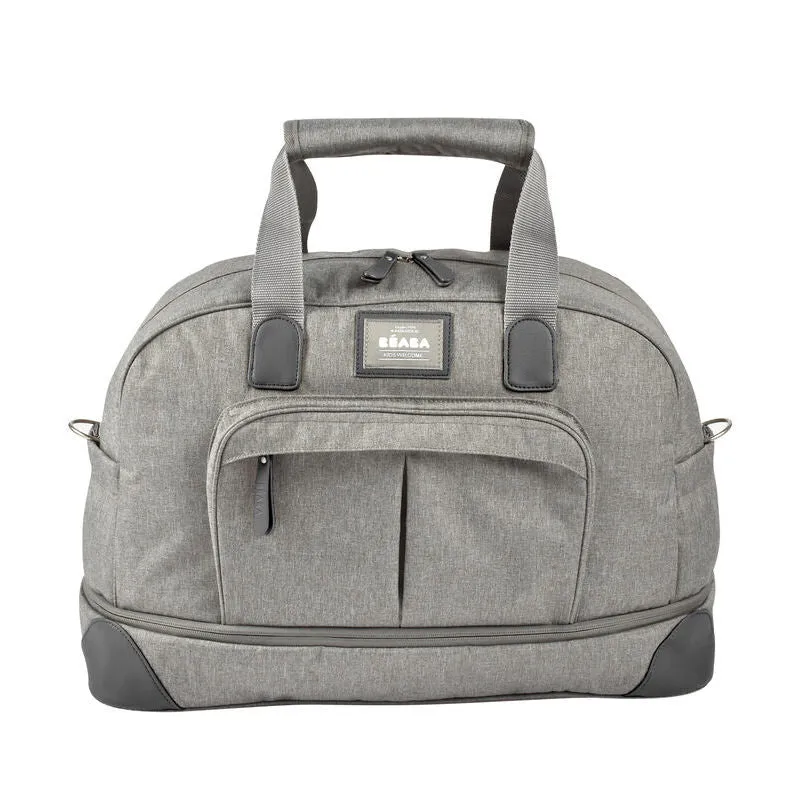 Amsterdam II Expandable Travel Changing Bag - Heather Grey