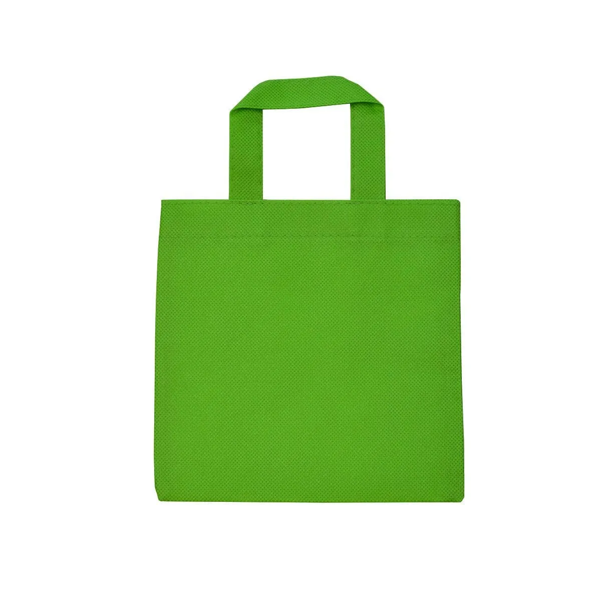 Assorted Color Square Fabric Bags with Handles