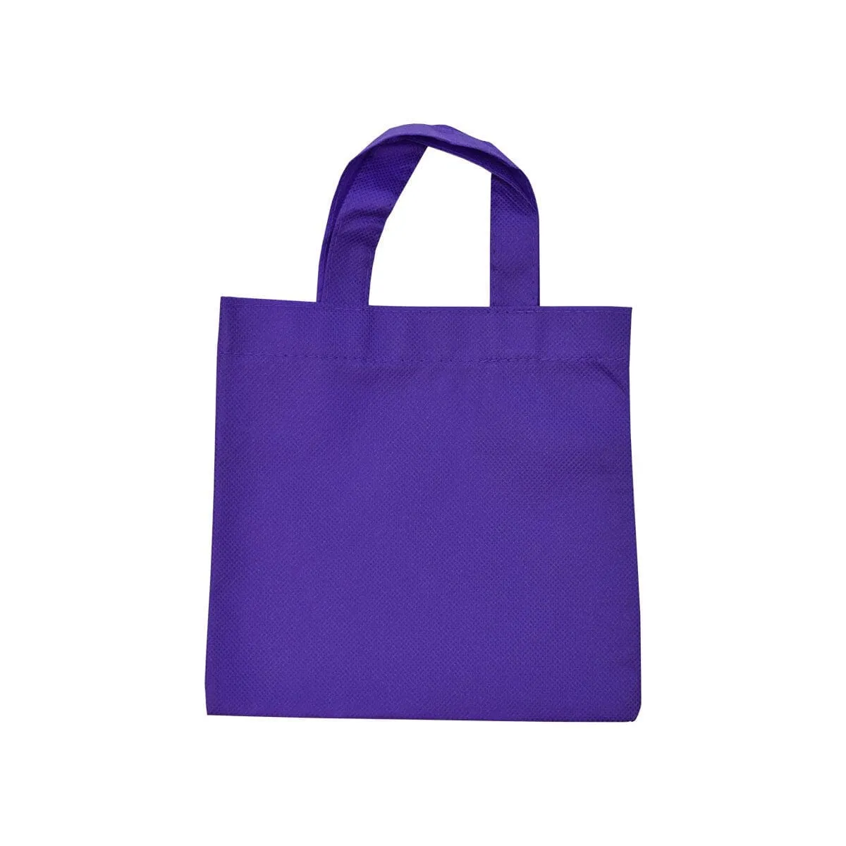 Assorted Color Square Fabric Bags with Handles