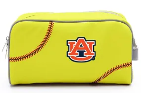 Auburn Tigers Softball Toiletry and Cosmetics Bag