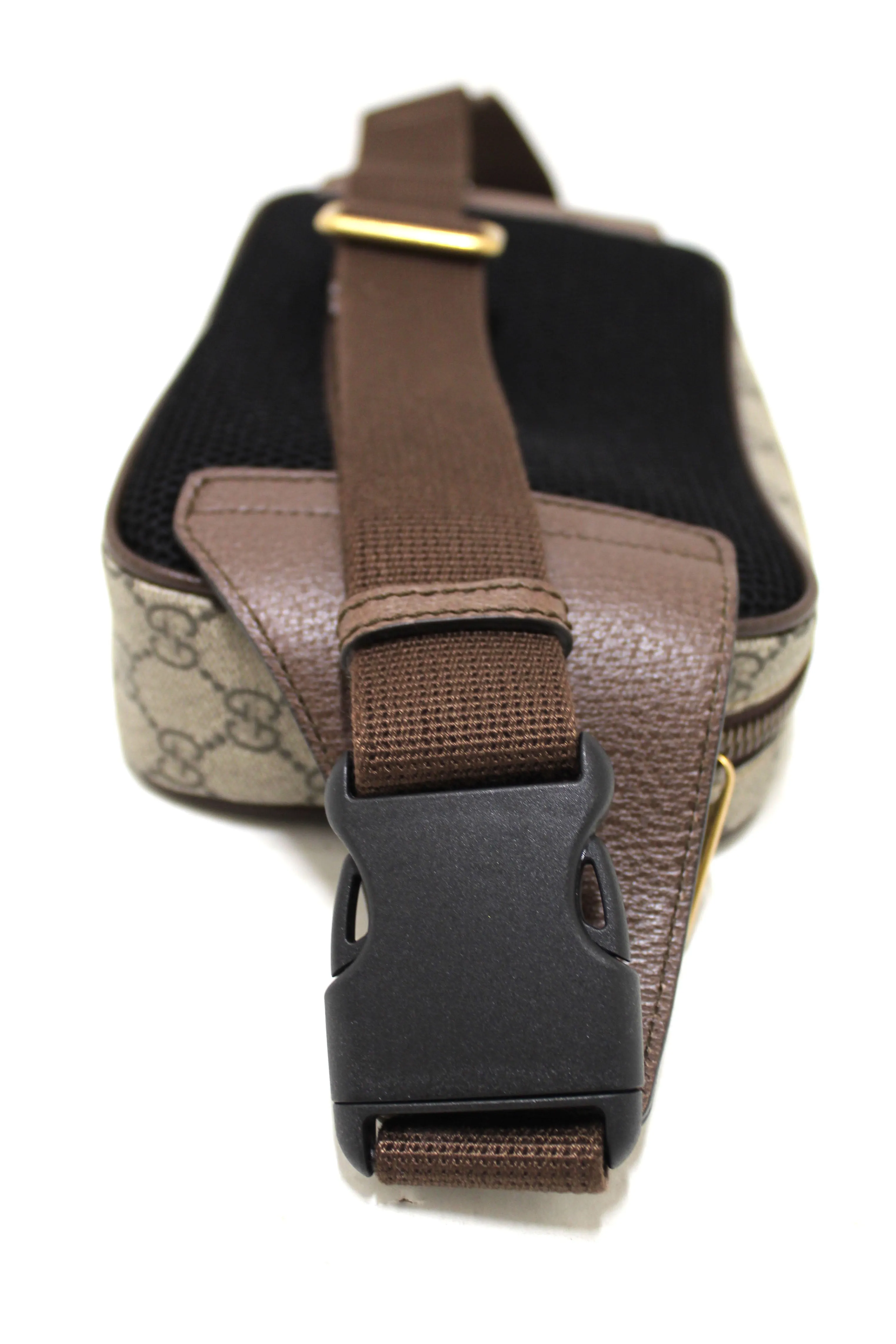 Authentic Gucci Ophidia GG Canvas Belt Waist Bag