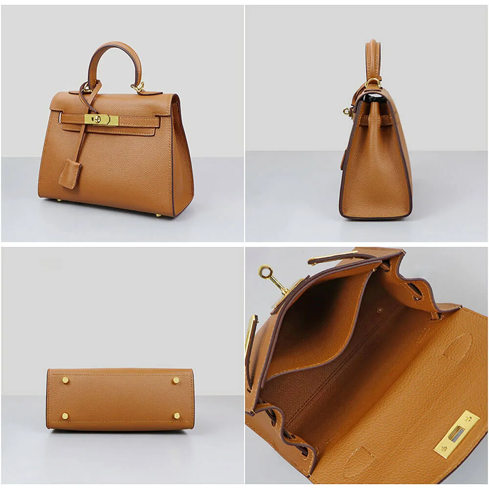 BABYLON™ Kelly Bag Oblique Hole Togo Leather DIY Kit