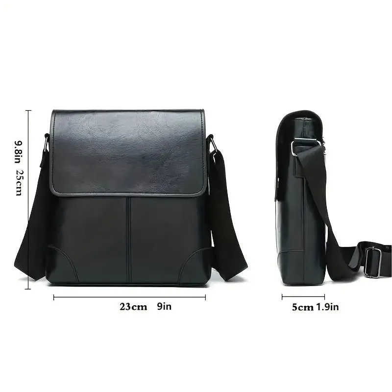 Bags Men's Shoulder Bag, Leather Crossbody Bag