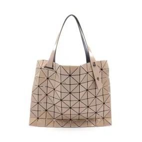 BAO BAO ISSEY MIYAKE PVC Coated Canvas Handbag