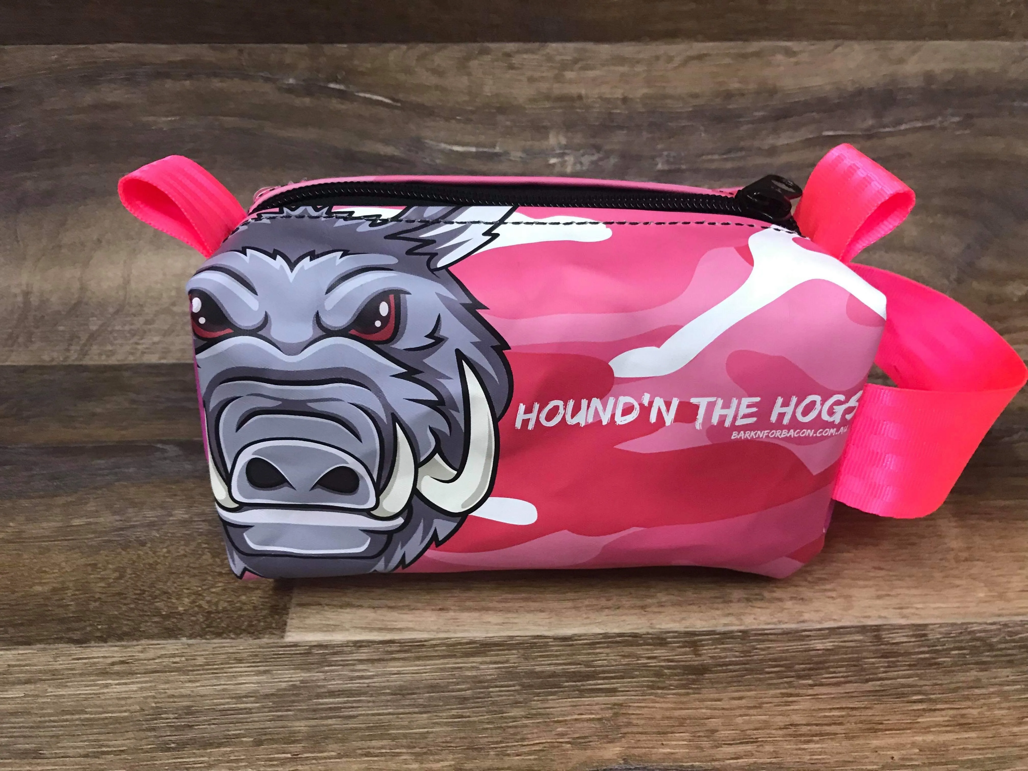 Bark'n For Bacon Camo Toiletry Bag