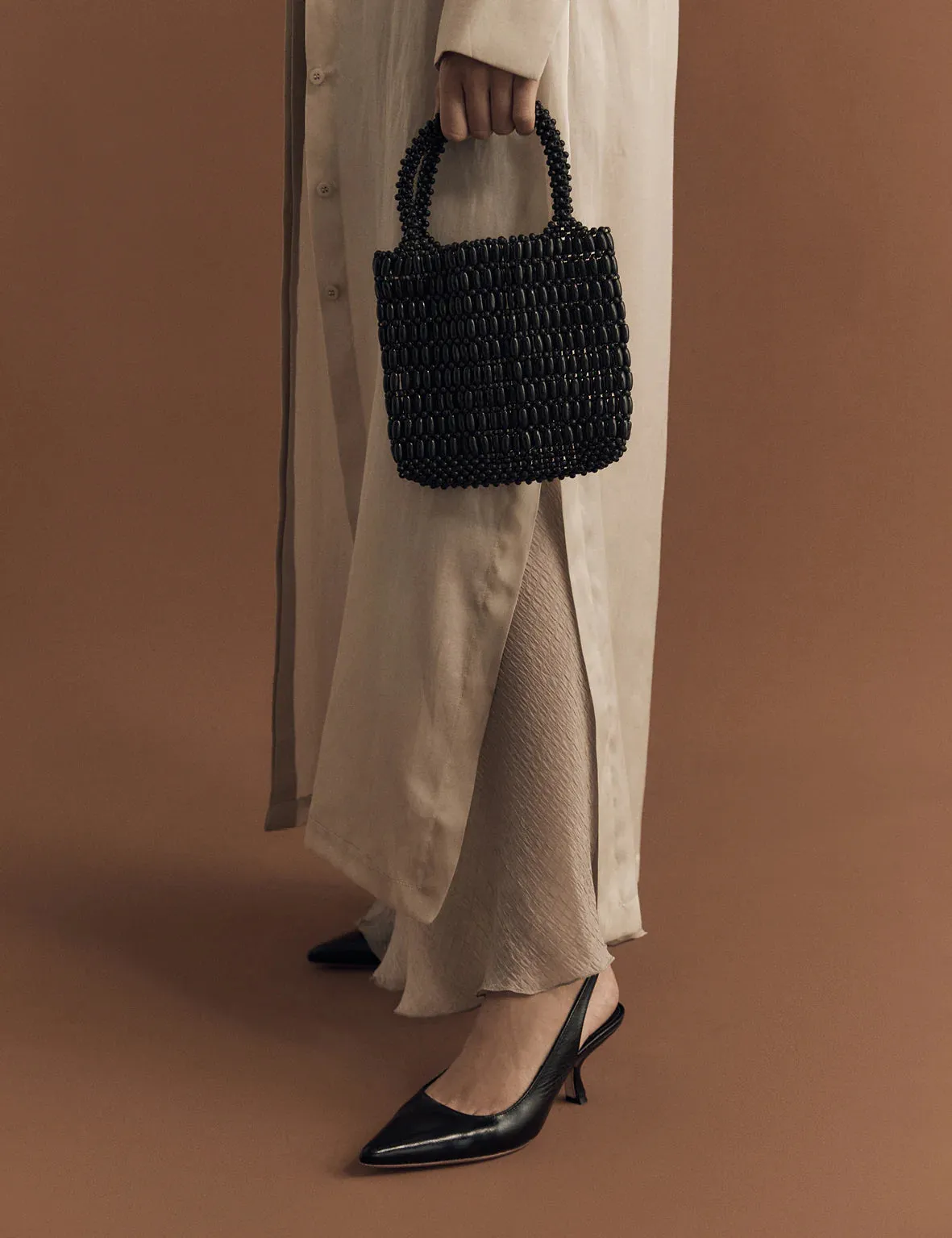 Beaded Bag | Black