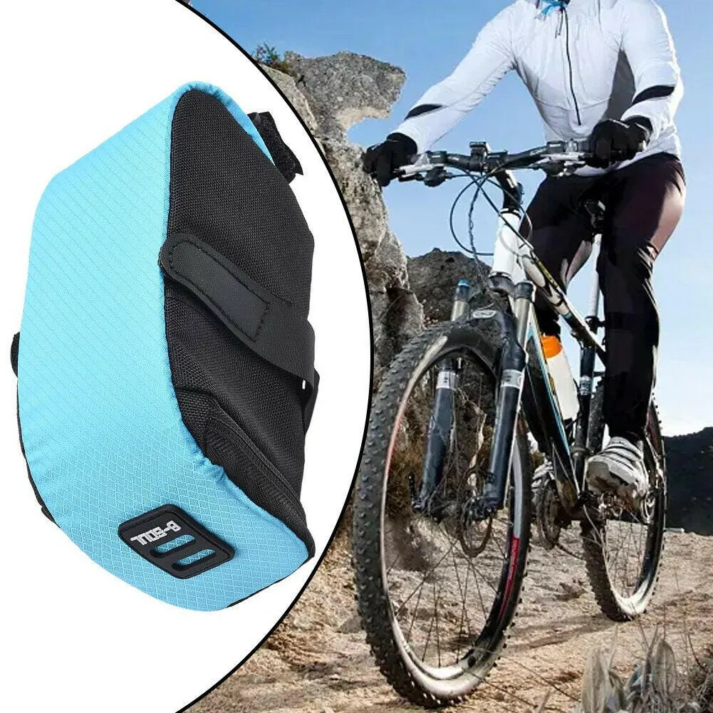 Bicycle Folding Tail Bag Saddle Bag Tool Bag Cushion Bag Cycling Bike Bag Storage Seat Rear Tool Bag Outdoor Cycling Parts