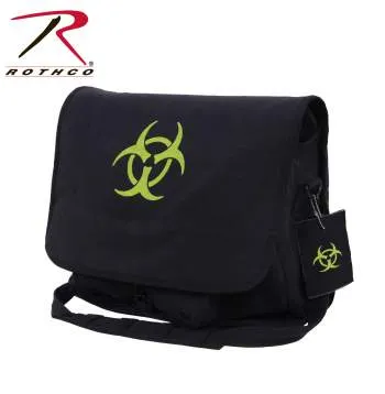 Bio-hazard Vintage Style Canvas Messenger Bag