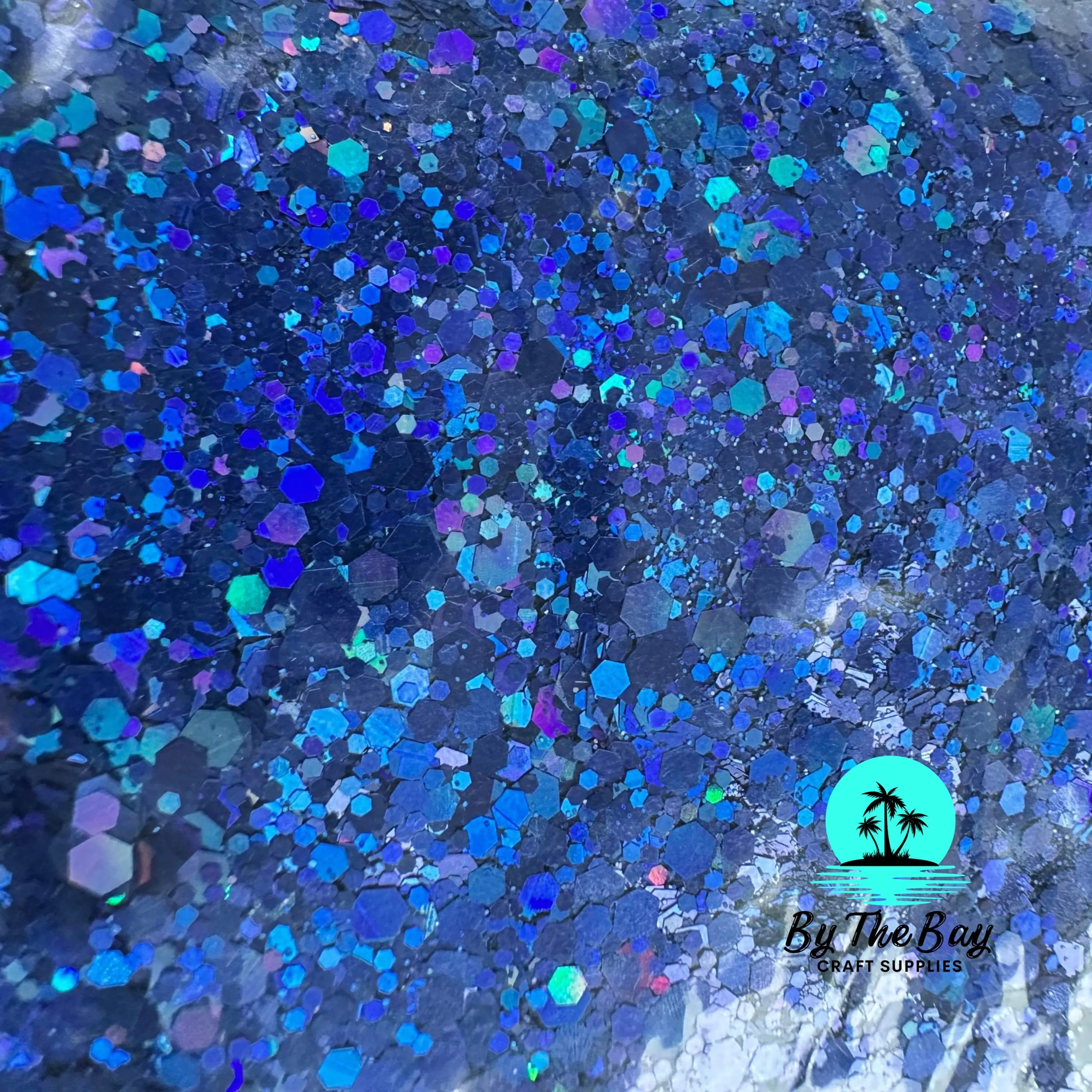 Blue Glitter