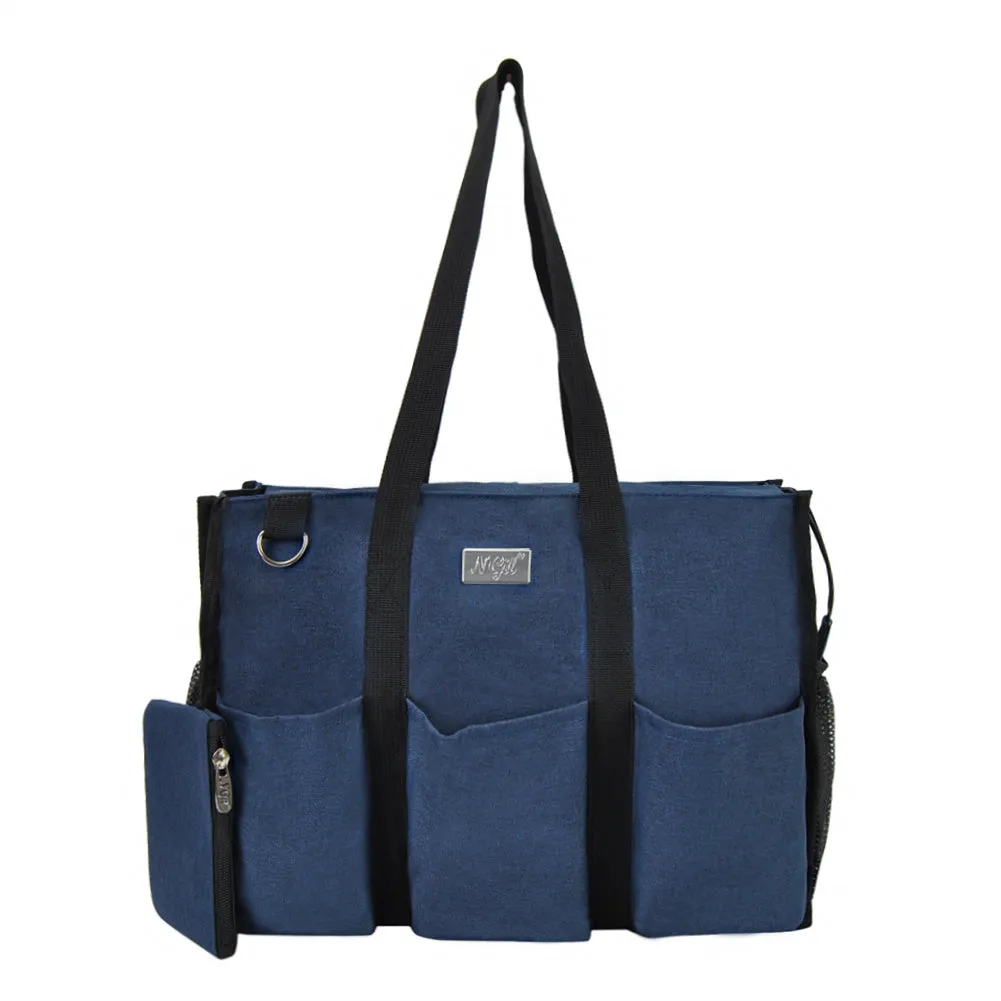 Blue NGIL Medium Utility Tote Bag