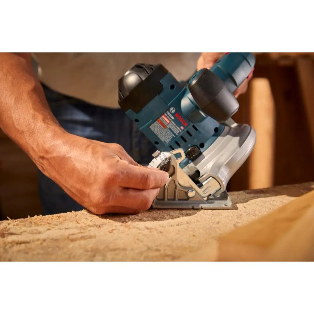 Bosch CCS180-B15 18V 6-1/2" Blade-Left Circular Saw Kit with (1) CORE18V 4 Ah Advanced Power Battery