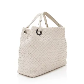 Bottega Veneta Intrecciato Nappa Garda Medium Tote (SHF-21190)