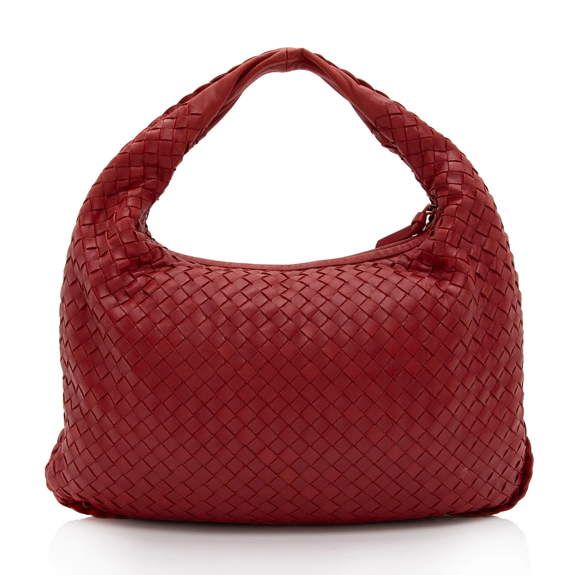 Bottega Veneta Intrecciato Nappa Medium Hobo (SHF-rHUnMZ)