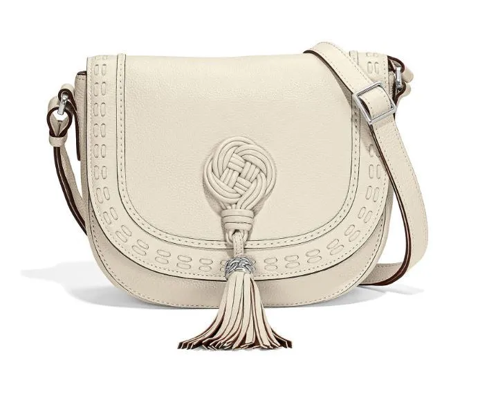 Brighton Trina Saddlebag in White