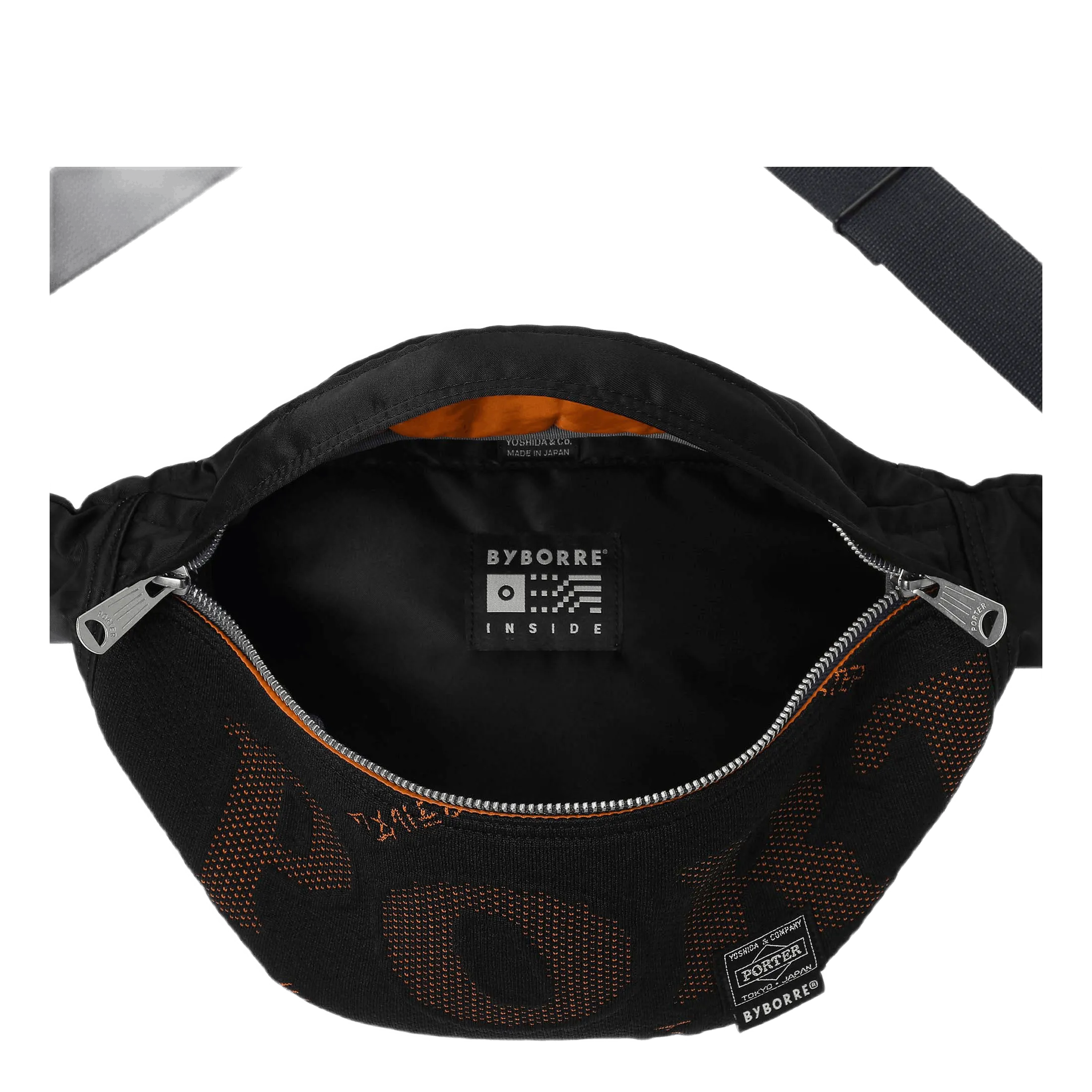 Byborre X Porter Waist Bag Black