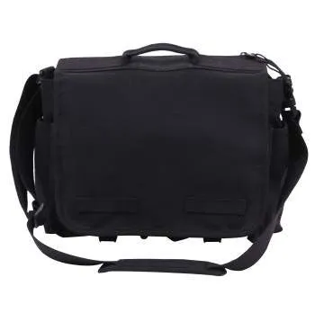 Canvas Concealed Carry Messenger Shoulder Bag