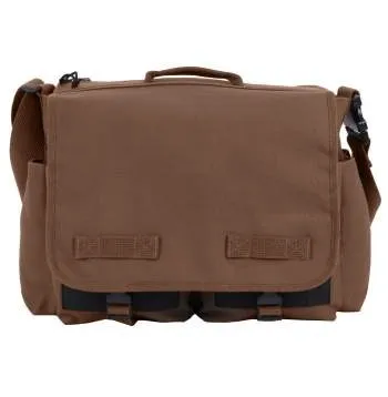 Canvas Concealed Carry Messenger Shoulder Bag