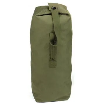 Canvas Duffle Bag | Rugged Military-Style Bag