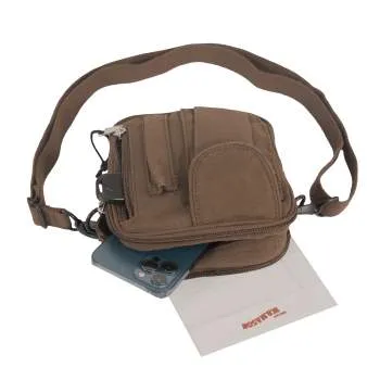 Canvas Excursion Organizer Shoulder Bag