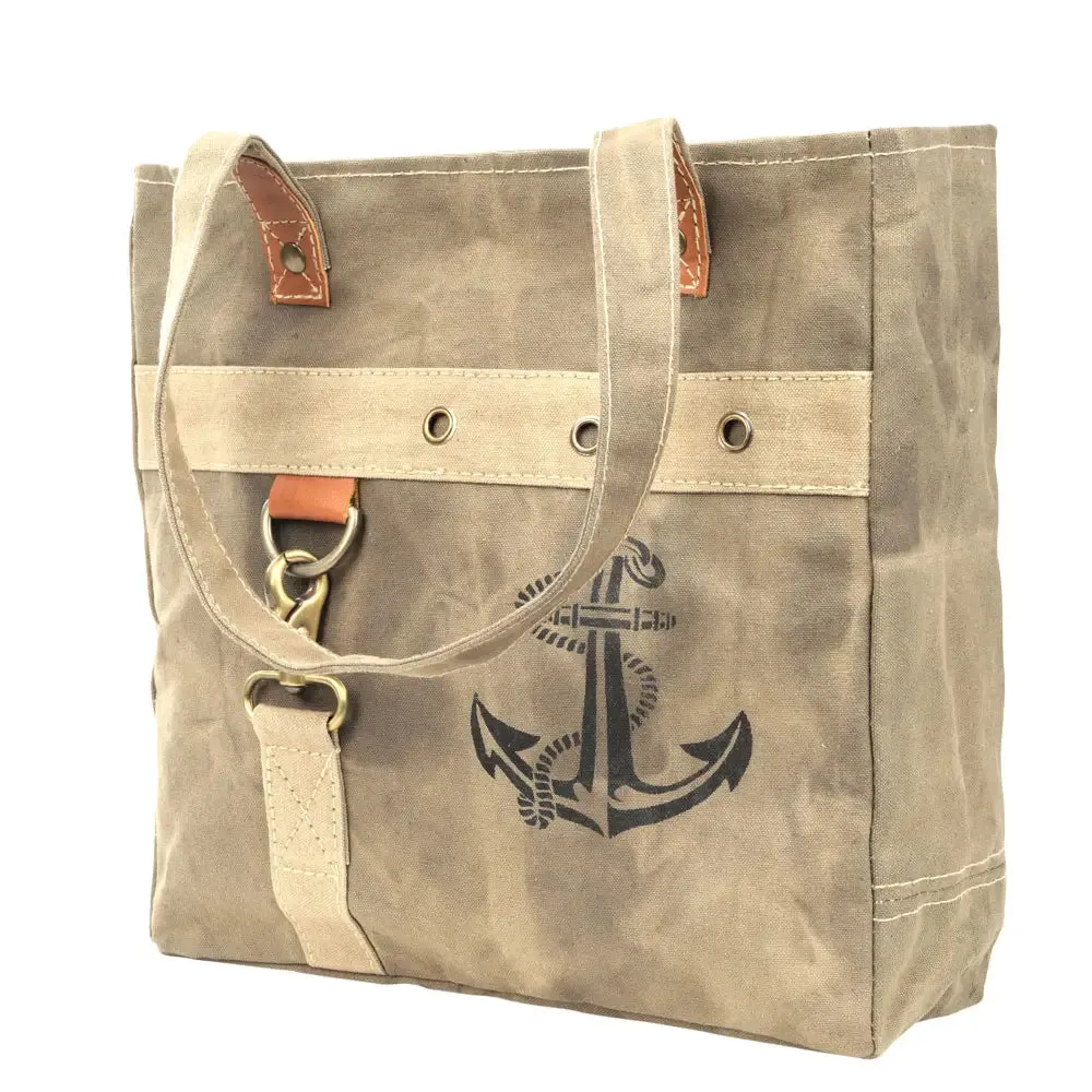 Canvas Nautical Tote