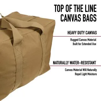 Canvas Parachute Cargo Bag