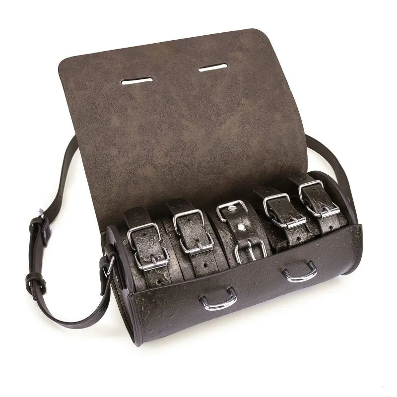 Carry purse Bondage BDSM kit - 100% Calf  - 5 Colors