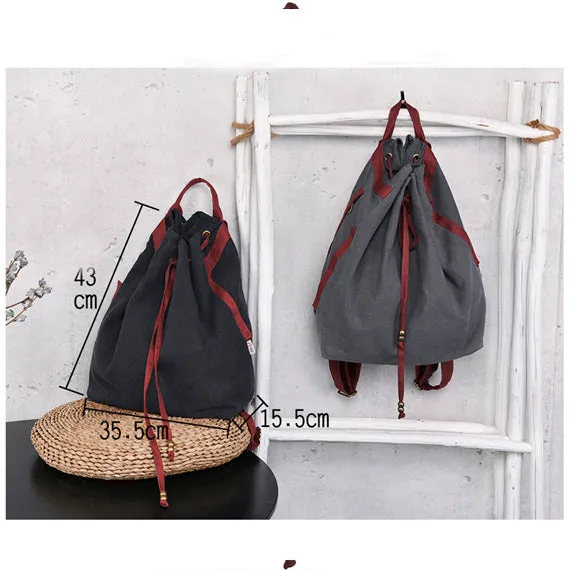 Casual Simple Style Women Backpack Shoulder Bag