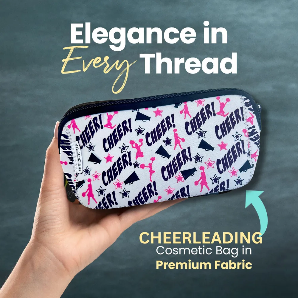 Cheerleading Cosmetic Bag Gift Bundle