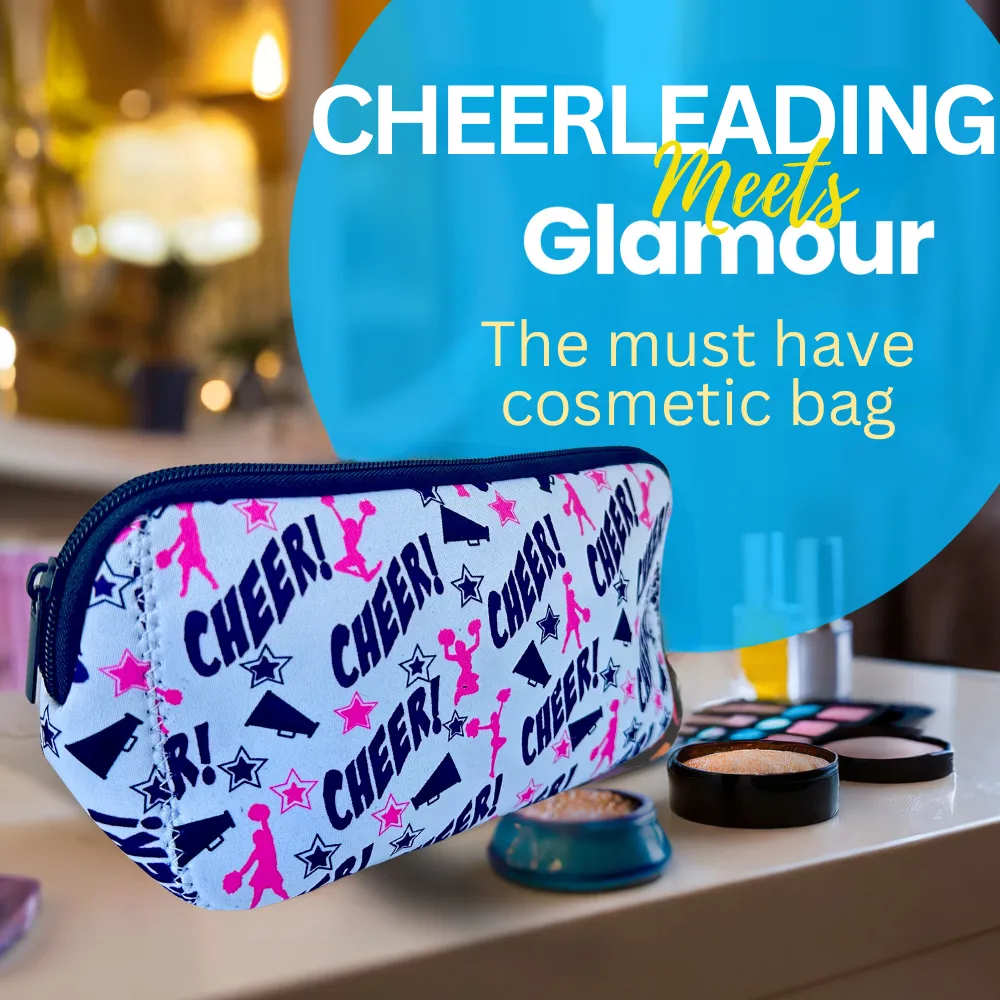 Cheerleading Cosmetic Bag Gift Bundle