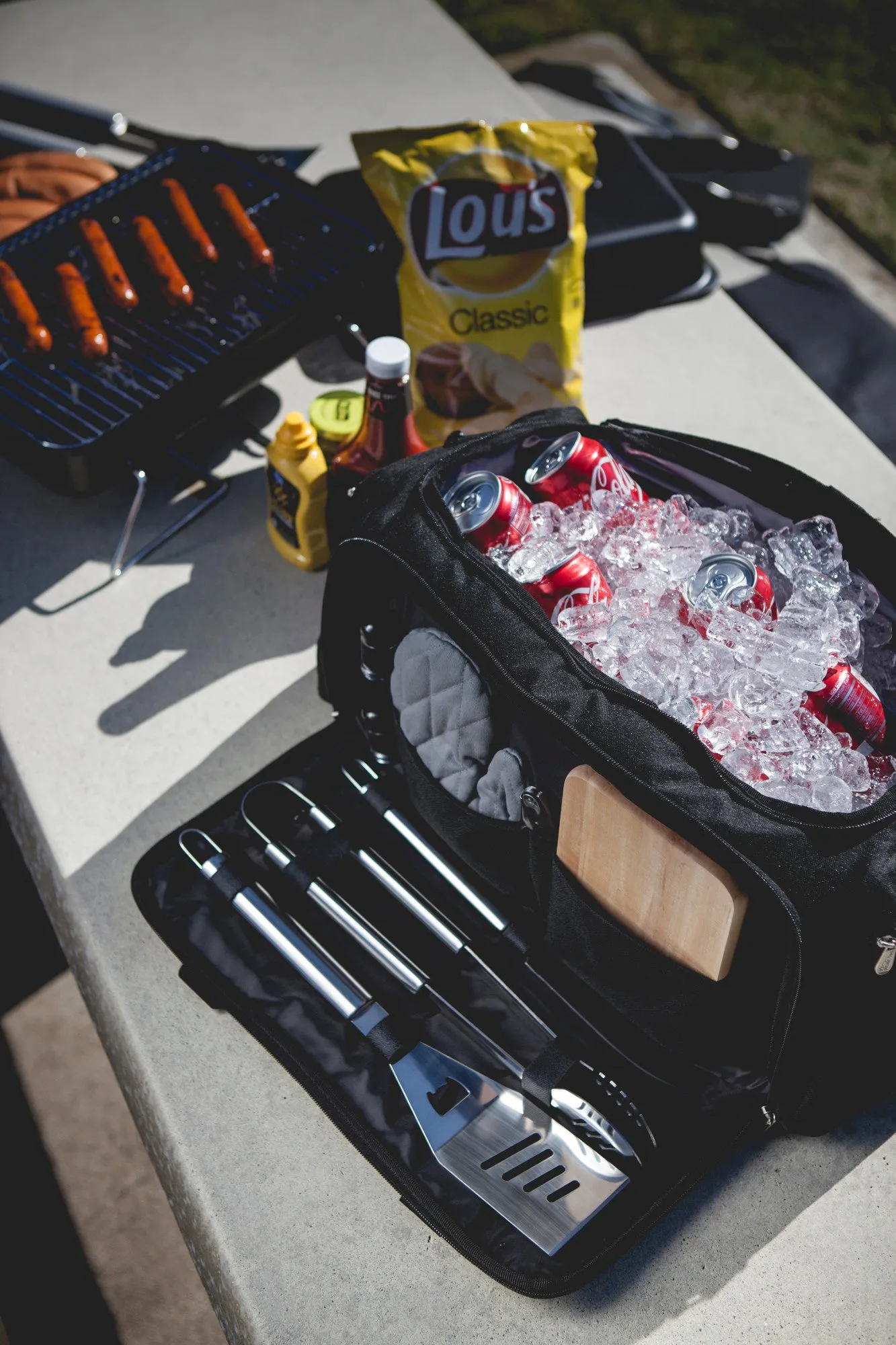 Chicago Bears - BBQ Kit Grill Set & Cooler