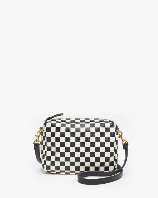 Clare V. Midi Crossbody Bag - Checkers